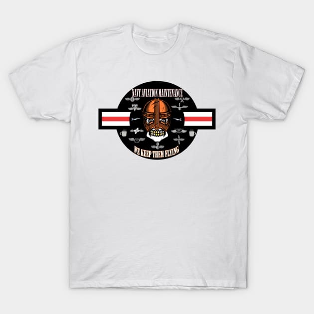 Navy Aviation Maintenance, We Keep them Flying T-Shirt by Airdale Navy